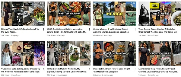 YouTube网红推荐:加拿大健康健身Vlog百万粉丝网红频道内容