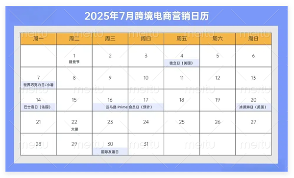 2025年海外营销节点速记！助力品牌提前布局出海营销战略