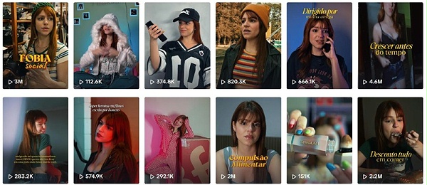 TikTok网红推荐:巴西210万粉丝的娱乐短剧情视频博主频道内容