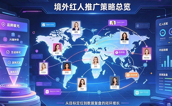 境外红人推广方案怎么做？品牌出海营销策略与执行指南