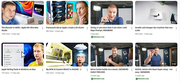 YouTube网红推广:美国手机测评垂直KOL博主频道内容