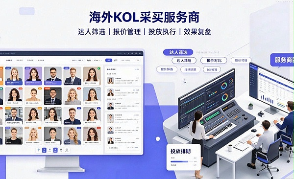 海外KOL采买服务商哪家好？推荐几家值得关注的机构