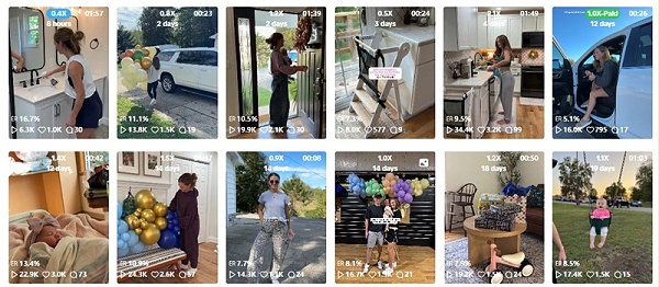 TikTok网红推荐：美国家居母婴达人频道内容