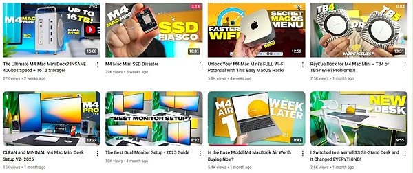 YouTube网红推荐:英国科技深度测评KOC达人频道内容