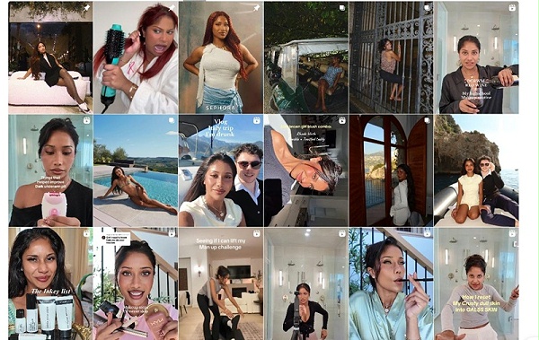 Instagram网红推荐:加拿大美妆类小型带货博主频道内容