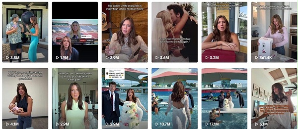 TikTok网红推荐：美国生活剧情护肤类头部博主频道内容