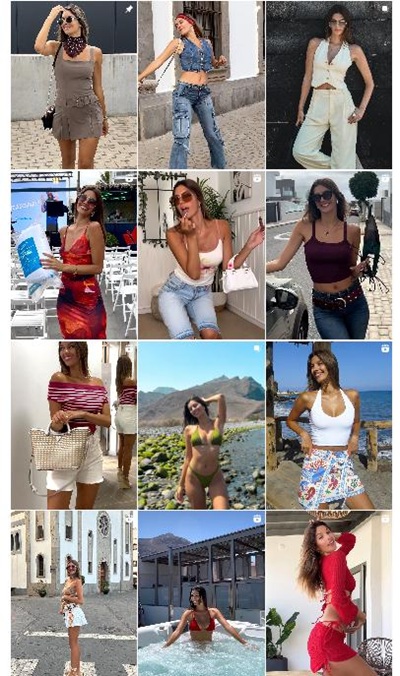 Instagram网红推荐:西班牙时尚穿搭类中小型博主频道内容 Instagram网红推荐:西班牙时尚穿搭类中小型博主频道内容