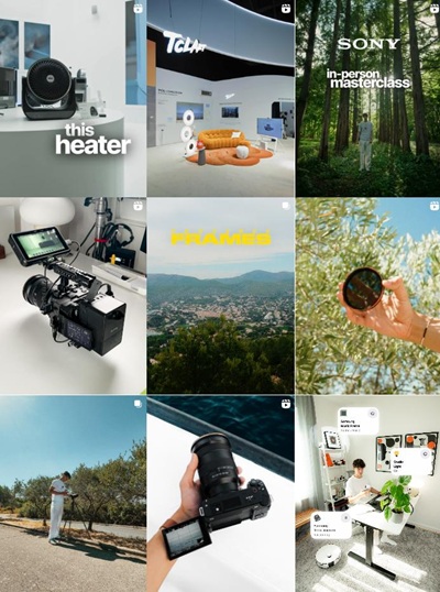 Instagram网红推荐:德国高端摄影设备科技测评博主频道内容