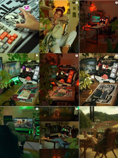 Instagram网红推荐:德国游戏PC设备测评达人频道内容