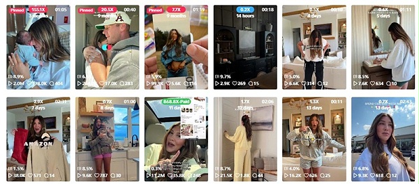 TikTok网红推荐:美国家庭日常生活分享的小博主频道内容