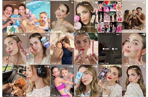Instagram网红推荐：巴西精致护肤美妆带货种草海外博主频道内容